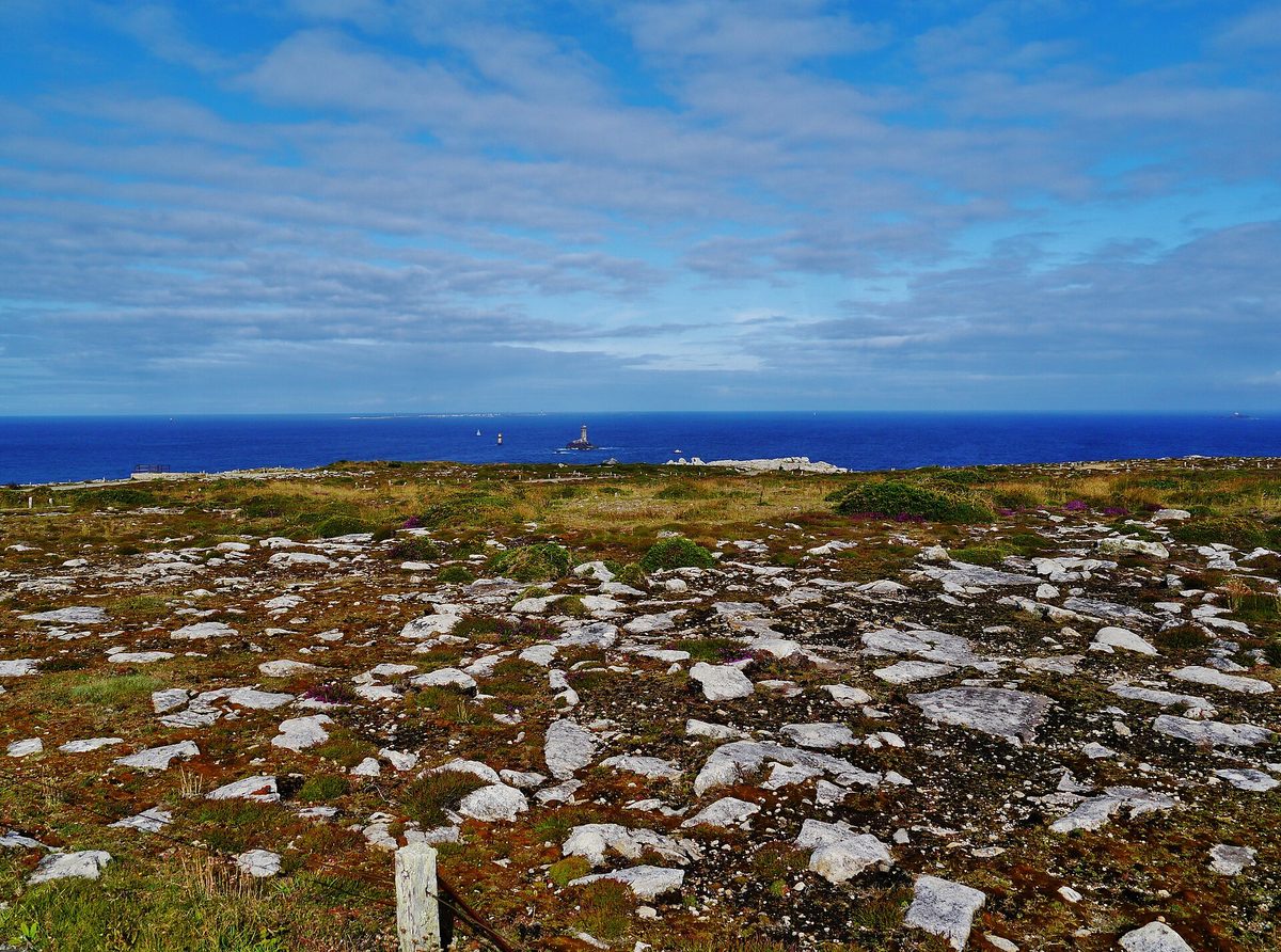 The wild Pointe du Raz, Brittany's western cape.
