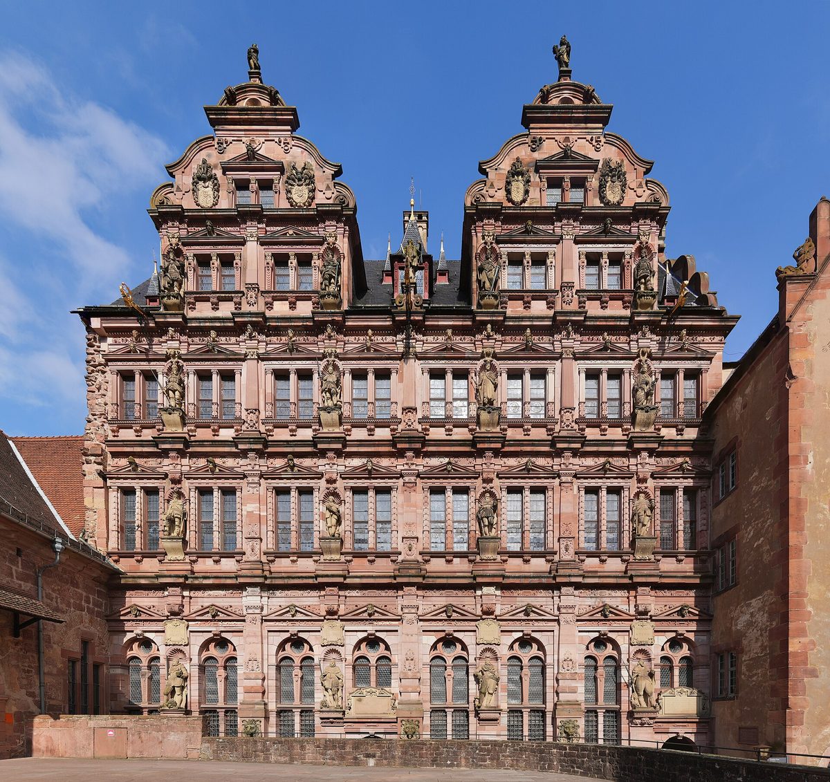 Heidelberg, an hour south.