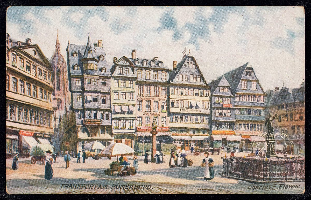 The Römerberg old town square.