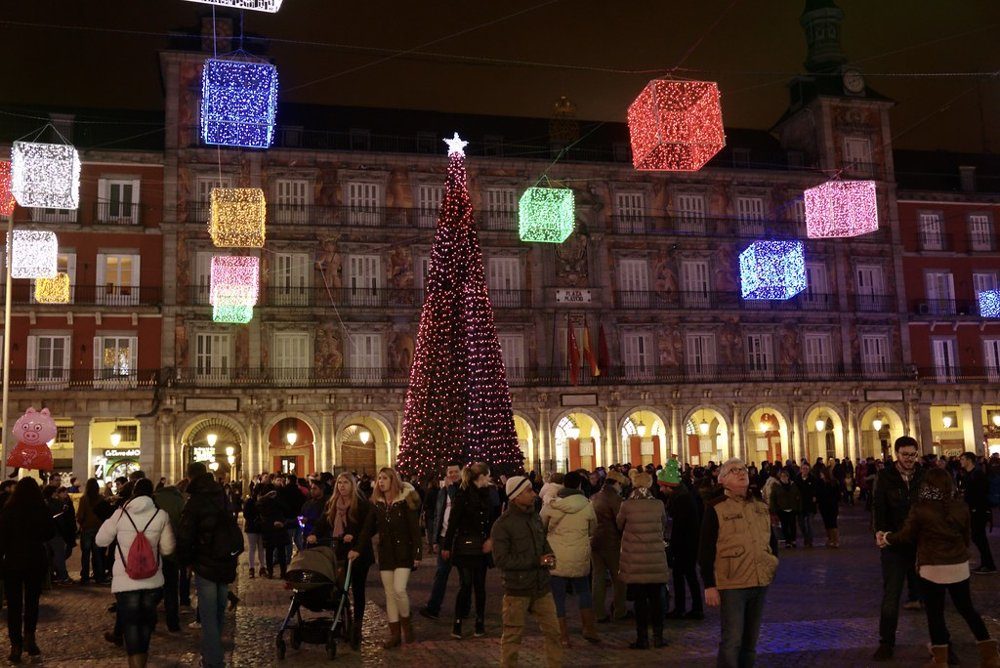 Plaza Mayor in Madrid.