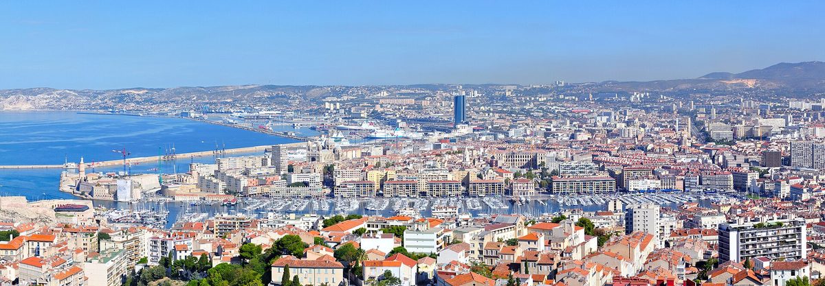 Notre-Dame de la Garde watches over the city.