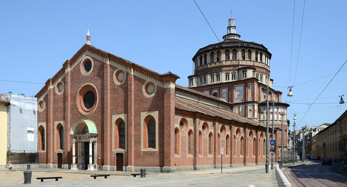 Where Leonardo's Last Supper waits.