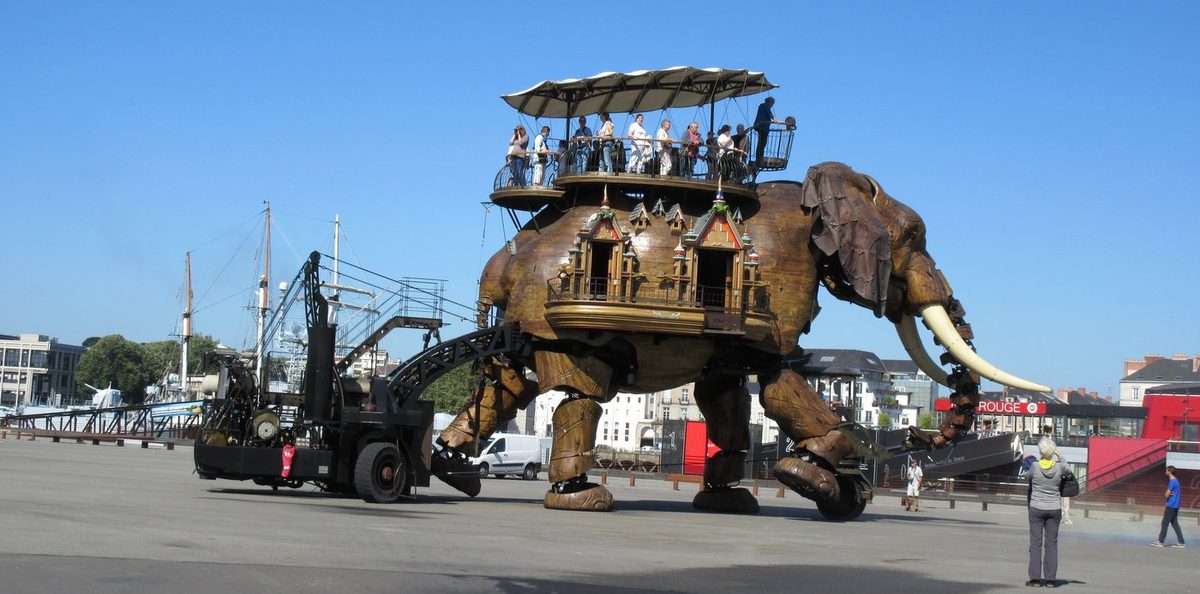 The Great Mechanical Elephant of Les Machines de l'île.