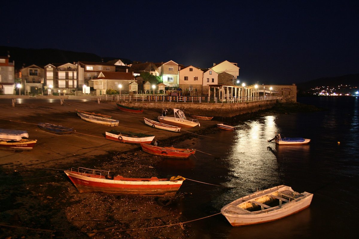 The Rías Baixas coastline.