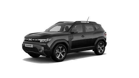 Dacia Duster III 4x4 Hybrid, front three-quarter view from the left