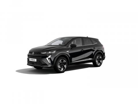 Renault Symbioz 2026 noir, vue trois quarts avant en studio (1600x1200)